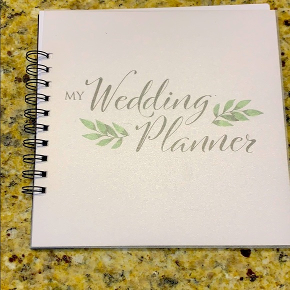 New Not Used Wedding Planner